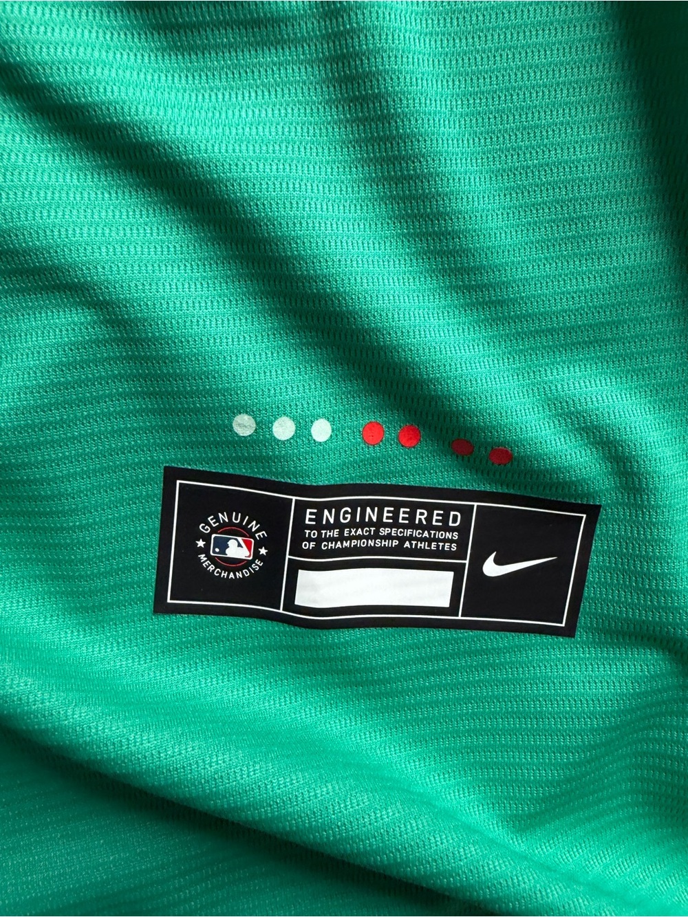 Nike Green 'RED SOX' Jersey | Ceddanne Rafaela - Picture 2 of 5